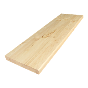 Ступень деревянная 1200x300x40 мм. Класс АВ 10108