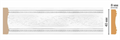 Раскладка DECOMASTER 40х8мм*2.4м (188-13) 10574 - фото 733