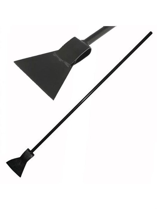 Ледоруб 100мм, 2,4 кг,метал.черенок, Т-образ.ручка 10608