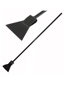 Ледоруб 100мм, 2,4 кг,метал.черенок, Т-образ.ручка 10608