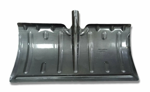 Лопата снеговая РЕЛЬСОВАЯ СТАЛЬ 520*360 10638